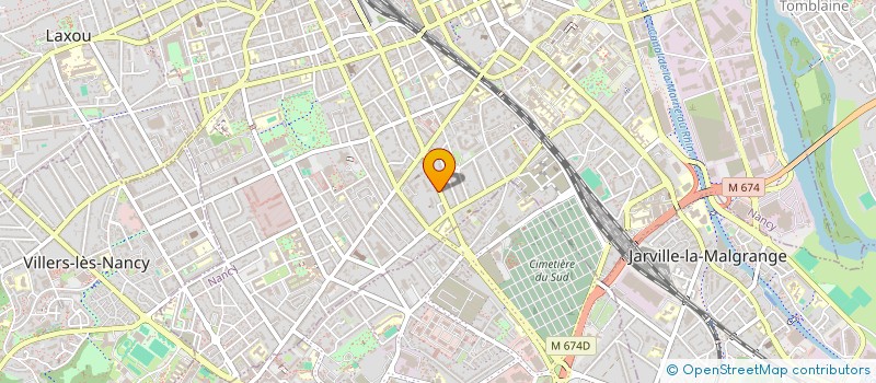 localisation de l'entreprise SD CLEMENCEAU  NANCY