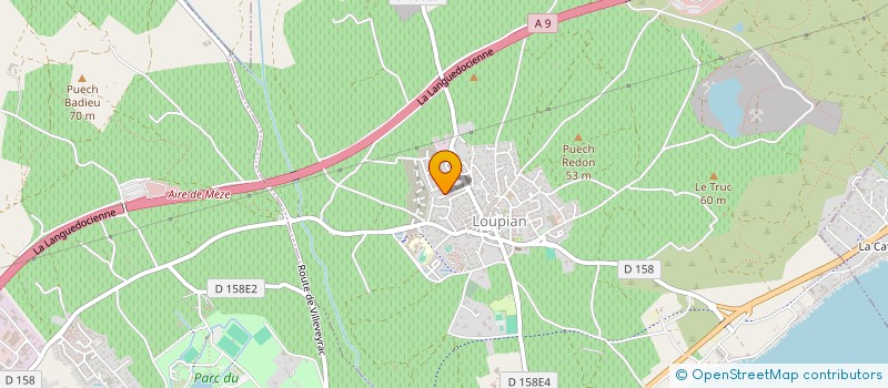 localisation de l'entreprise SD CONCEPT  LOUPIAN