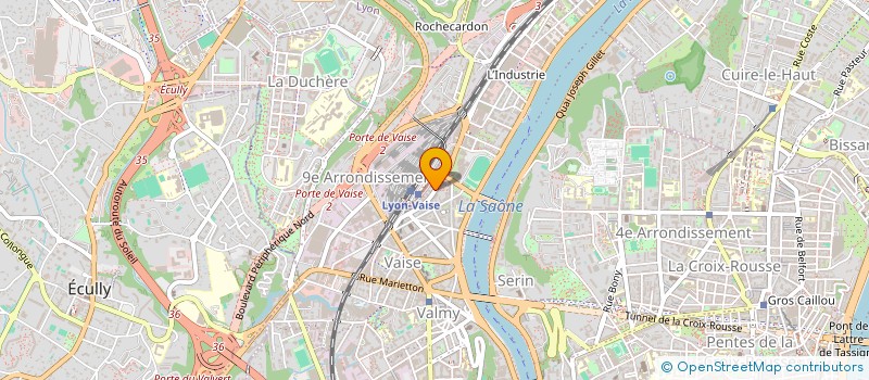 localisation de l'entreprise SD CONSEIL  LYON 9EME