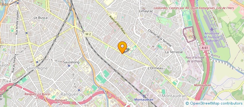 localisation de l'entreprise SD CONSEIL  TOULOUSE