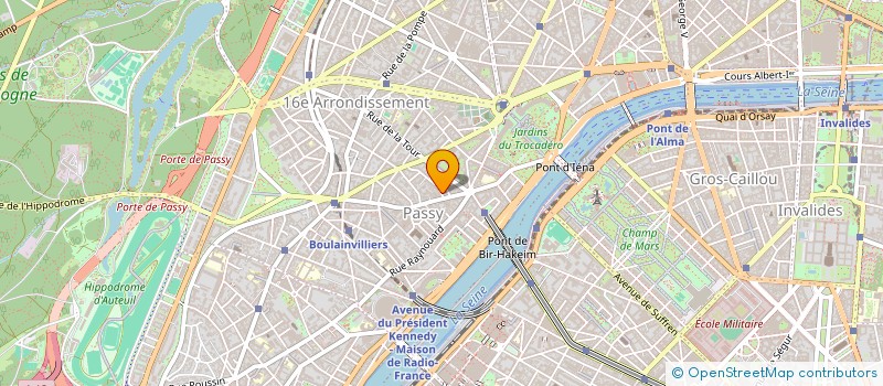 localisation de l'entreprise SD CONSEIL  PARIS