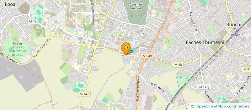 localisation de l'entreprise SD CONSEIL  WATTIGNIES