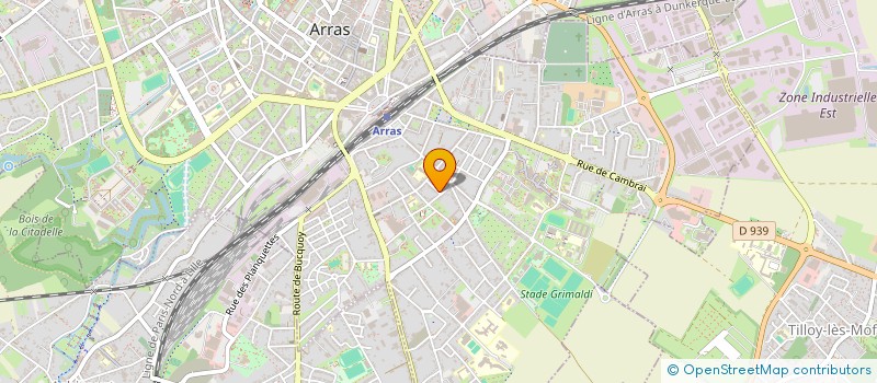 localisation de l'entreprise SD CONSEIL  ARRAS