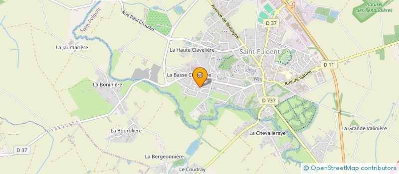 localisation de l'entreprise SD CONSEILS  SAINT-FULGENT