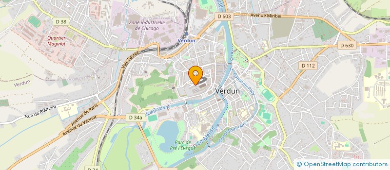 localisation de l'entreprise SD CONSEILS à VERDUN