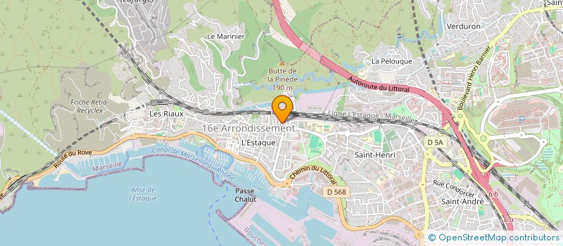 localisation de l'entreprise SD CONSULT à MARSEILLE
