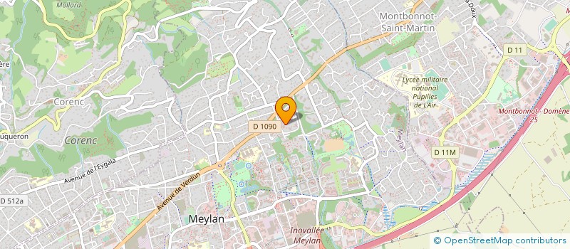 localisation de l'entreprise SD CONSULTING à MEYLAN