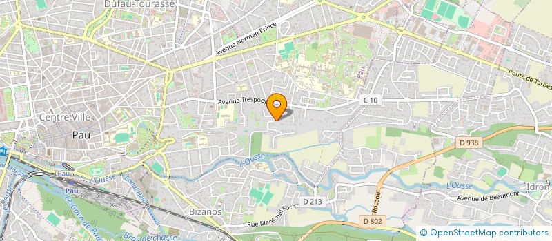 localisation de l'entreprise SD CONSULTING à PAU