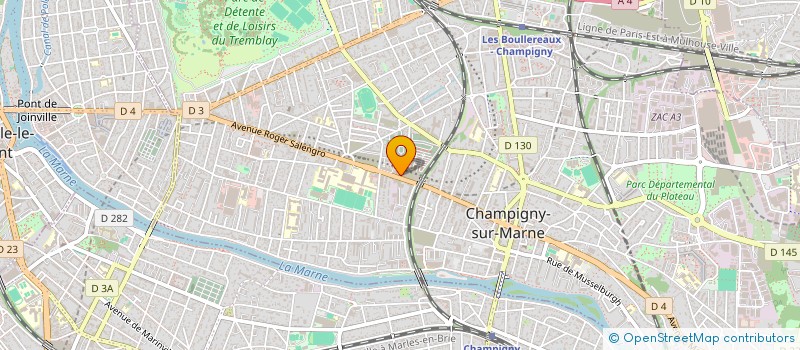 localisation de l'entreprise SD DRIVE à CHAMPIGNY-SUR-MARNE