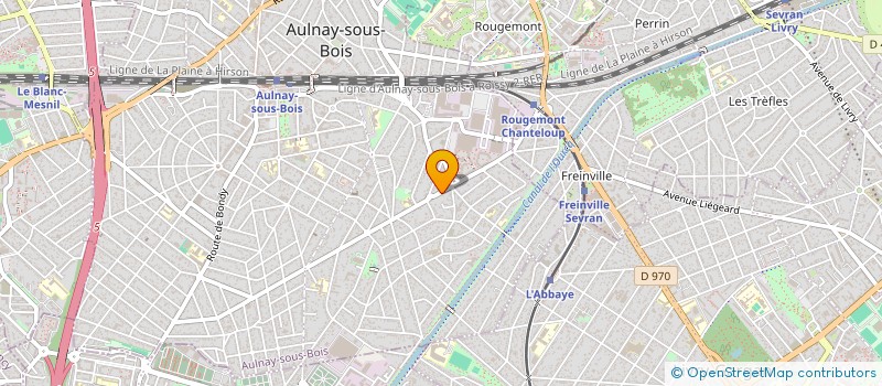 localisation de l'entreprise SD ENERGIES à AULNAY-SOUS-BOIS