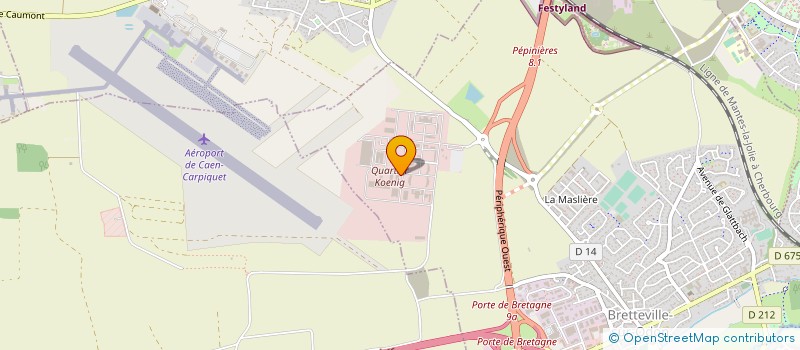 localisation de l'entreprise SD ENTREPRISE  BRETTEVILLE-SUR-ODON