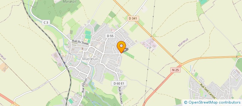 localisation de l'entreprise SD ENTRETIEN  MARUIL