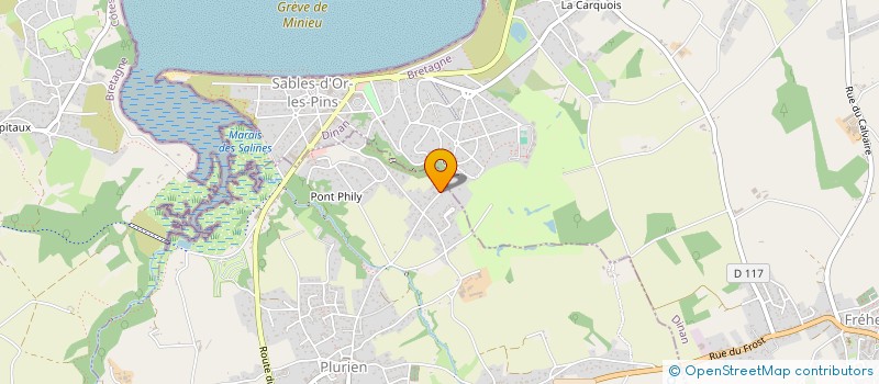 localisation de l'entreprise SD FINANCES  PLURIEN