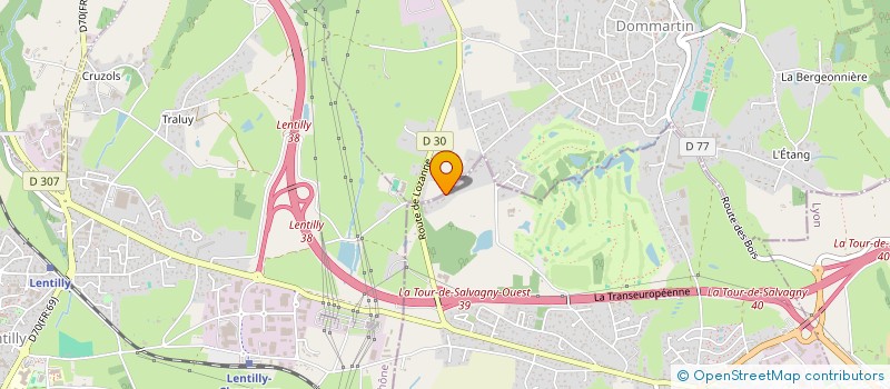 localisation de l'entreprise SD FINANCES PARTNERS  CALUIRE ET CUIRE