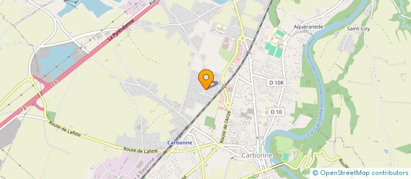 localisation de l'entreprise SD FUNERAIRE  CARBONNE