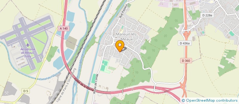 localisation de l'entreprise SD GEST à MAREUIL-LES-MEAUX