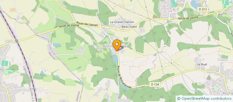 localisation de l'entreprise SD GRENOBLE 1  BONNEFAMILLE