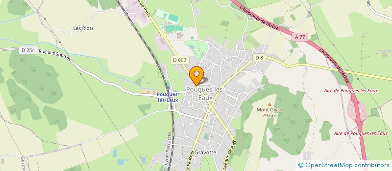 localisation de l'entreprise SD GRESSOT  POUGUES-LES-EAUX