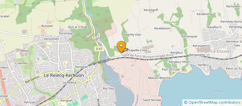 localisation de l'entreprise SD HOLDING  GUIPAVAS