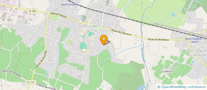 localisation de l'entreprise SD HOLDING  SAINT-LOUBES