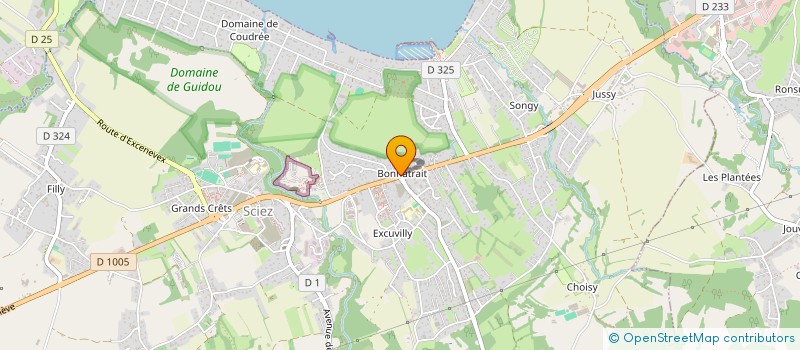 localisation de l'entreprise SD IMMO  SCIEZ