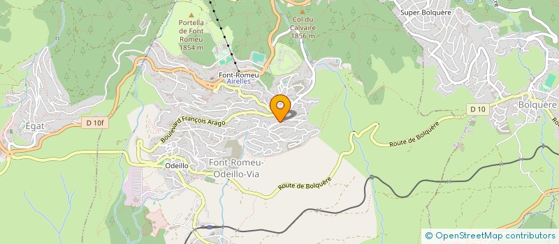 localisation de l'entreprise SD IMMO  EYNE