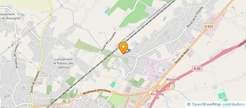 localisation de l'entreprise SD IMMO  MONTAUBAN