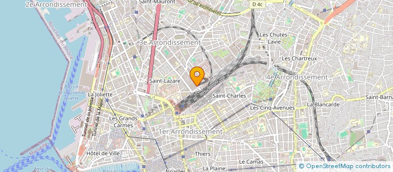 localisation de l'entreprise SD IMMO  MARSEILLE