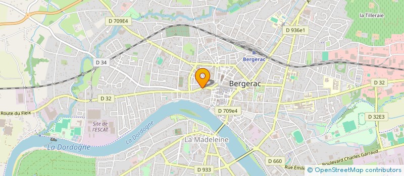 localisation de l'entreprise SD IMMOBILIER à BERGERAC