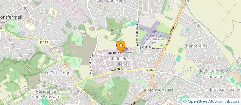 localisation de l'entreprise SD IMMOBILIER  CHELLES