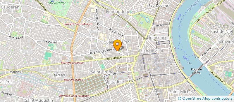 localisation de l'entreprise SD INTERNATIONAL à BORDEAUX