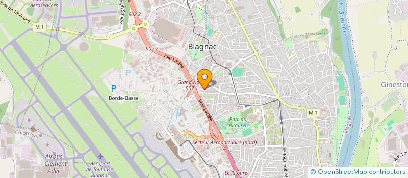 localisation de l'entreprise SD INVEST  BLAGNAC