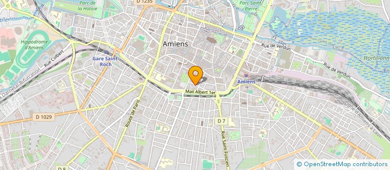 localisation de l'entreprise SD INVESTISSEMENT  AMIENS