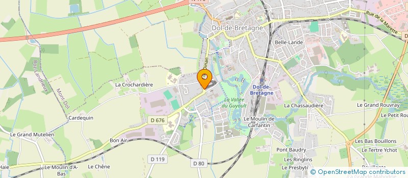 localisation de l'entreprise SD LBC  DOL-DE-BRETAGNE