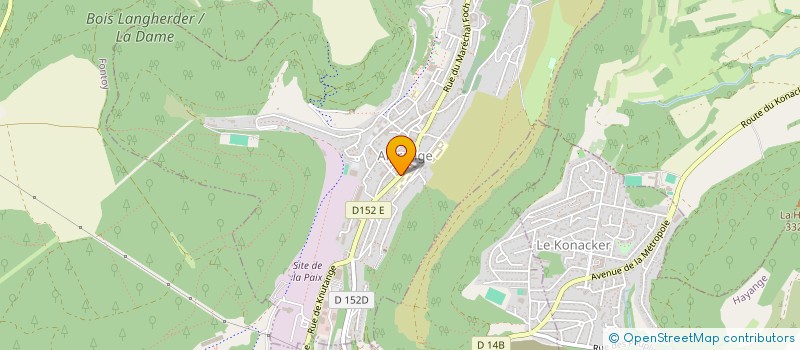 localisation de l'entreprise SD LOCATION  ALGRANGE