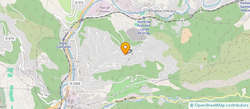 localisation de l'entreprise SD MACONNERIE  DRAP