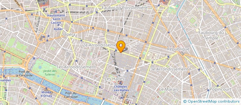 localisation de l'entreprise SD MONDE  PARIS