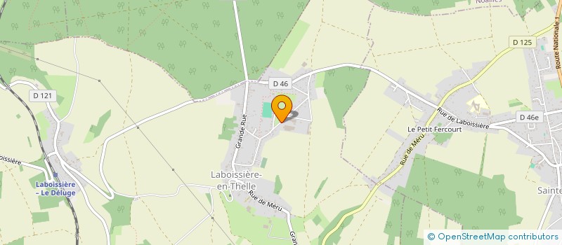 localisation de l'entreprise SD-MOTOS  LABOISSIERE EN THELLE