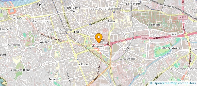 localisation de l'entreprise SD MUSIC CORP à MARSEILLE