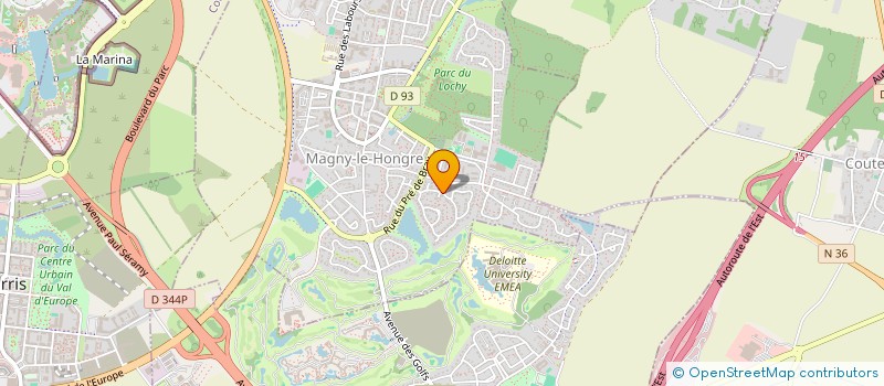 localisation de l'entreprise SD NATURE  MAGNY-LE-HONGRE