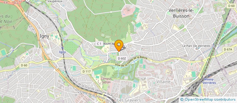 localisation de l'entreprise SD OFFICE SUPPORT à VERRIERES-LE-BUISSON
