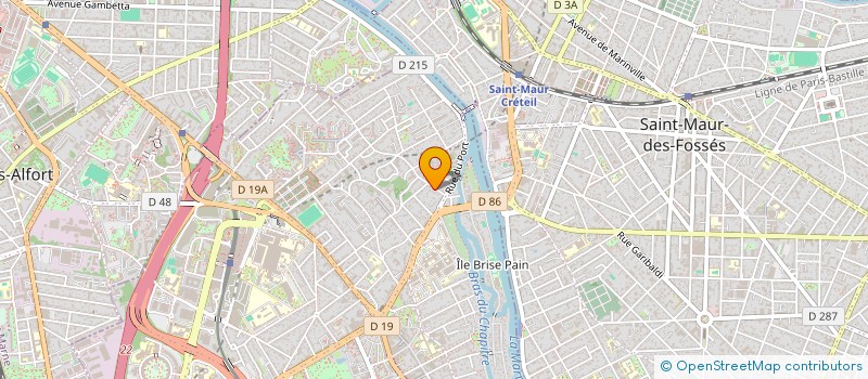 localisation de l'entreprise SD PERFORMANCE à CRETEIL