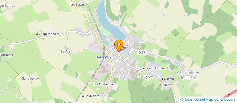 localisation de l'entreprise SD PLOMBERIE CHAUFFAGE  TUFFE-VAL-DE-LA-CHERONNE