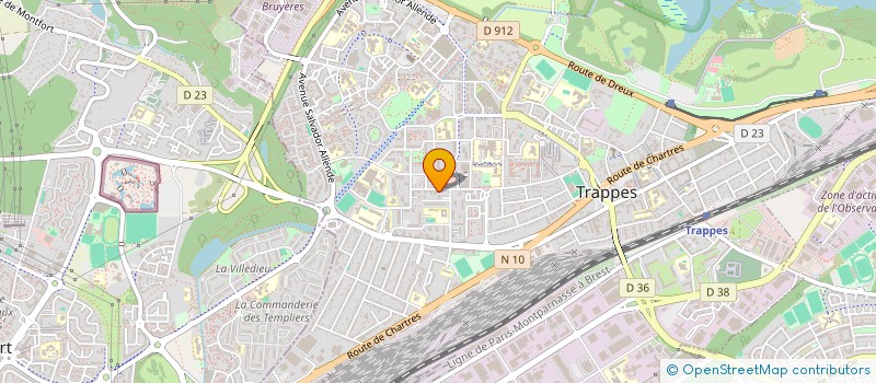 localisation de l'entreprise SD PRIMEUR à TRAPPES