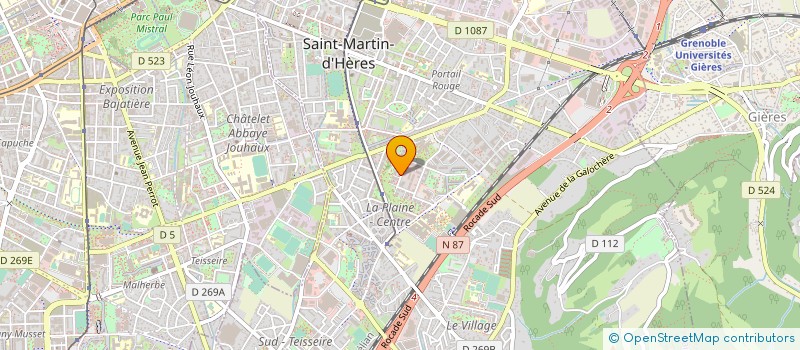 localisation de l'entreprise SD PRO LIVRAISON à SAINT-MARTIN-D'HERES
