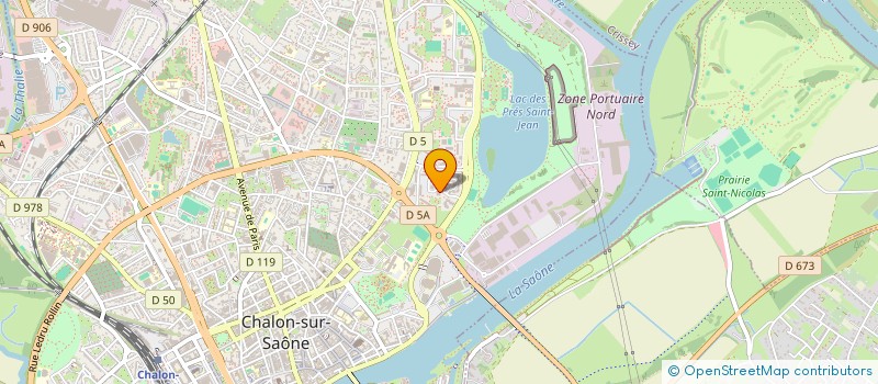 localisation de l'entreprise SD PRO71 à CHALON-SUR-SAONE