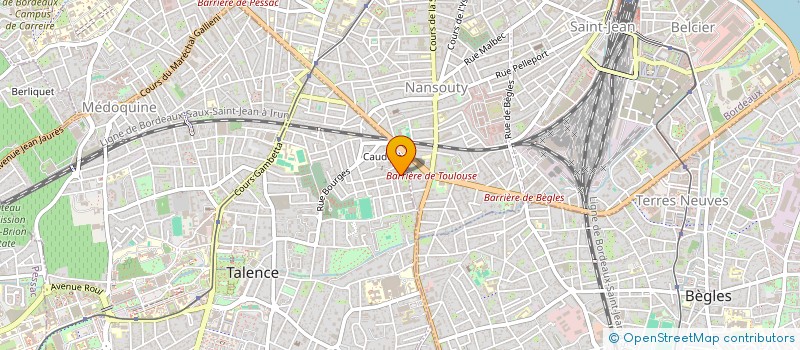 localisation de l'entreprise SD PRODUCTION à BORDEAUX