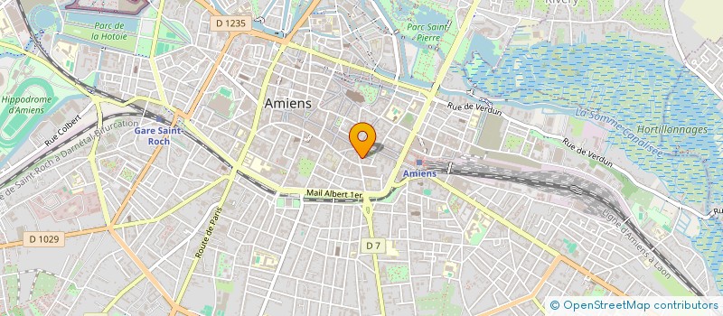 localisation de l'entreprise SD-REVEL à AMIENS