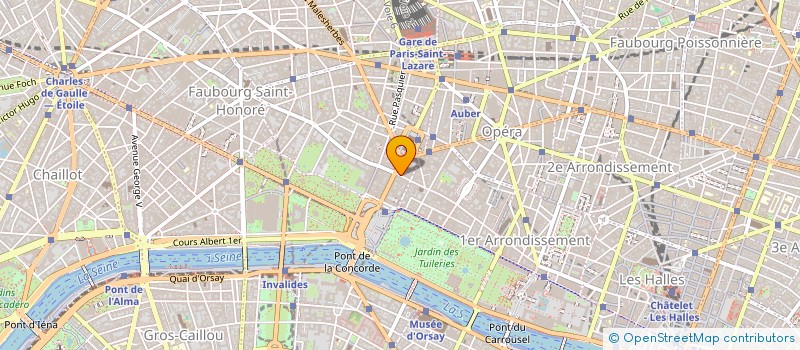 localisation de l'entreprise SD RHONE à PARIS