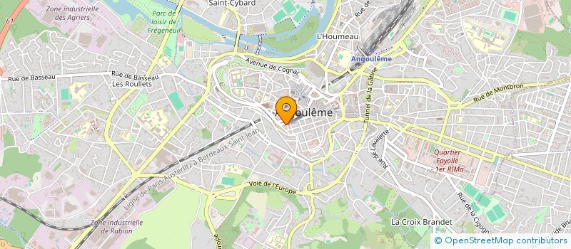 localisation de l'entreprise SD'S INVESTISSEMENT à ANGOULEME